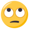 Face With Rolling Eyes emoji on Emojione